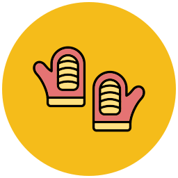 Oven glove icon