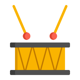 tambor Ícone