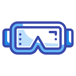 Ski goggles icon