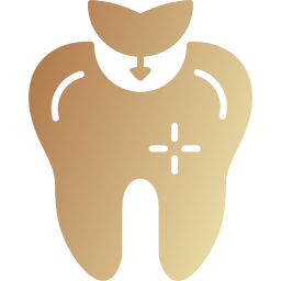 otturazione dei denti icona