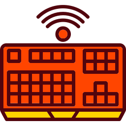 kabellose tastatur icon