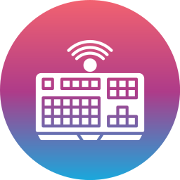 Wireless keyboard icon