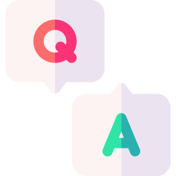 Question and answer icon