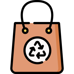 recycle zakje icoon