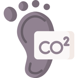 Углеродный след иконка