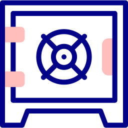 scatola di sicurezza icona