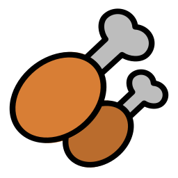 poulet Icône