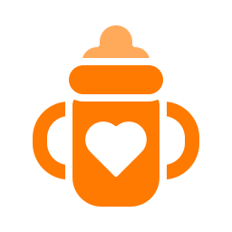 Pacifier bottle icon