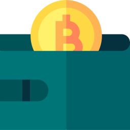 bitcoin-portemonnee icoon
