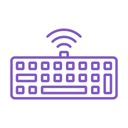 draadloos toetsenbord icoon
