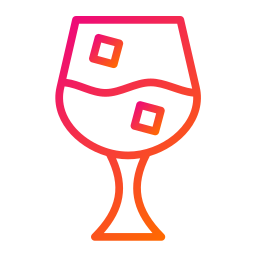 copa de vino icono