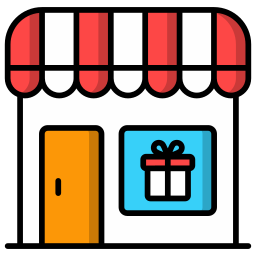 Gift shop icon