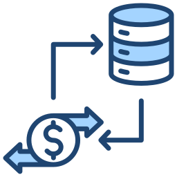 Transactional data icon