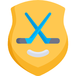 Hockey stick icon