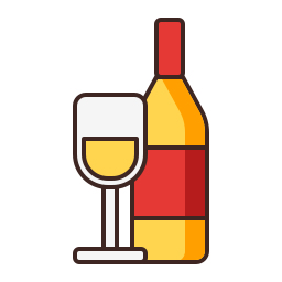 copa de vino icono