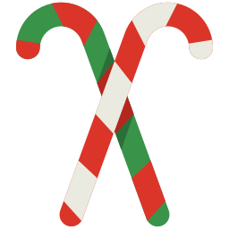 Candy cane icon