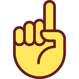 Указательный палец иконка