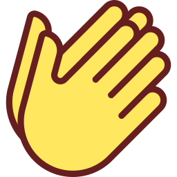 palma de la mano icono