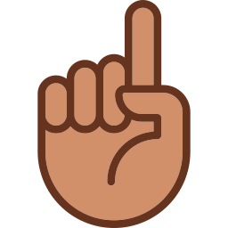 Index finger icon