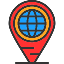 Geospatial technology icon