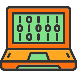 Binary code icon