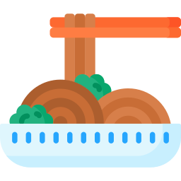 Fried noodles icon