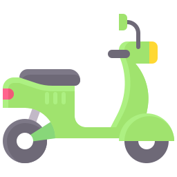 scooter vespa Ícone