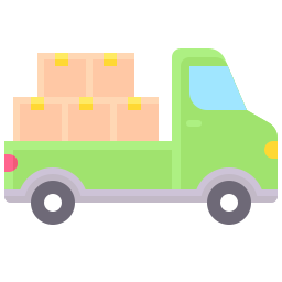 Delivery van icon