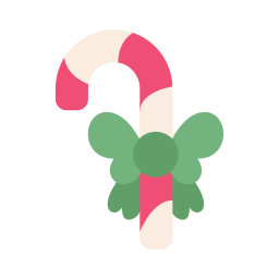 Candy cane icon