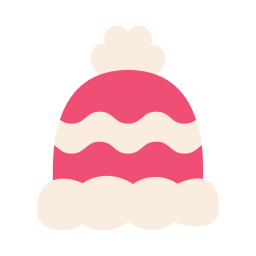 chapéu de inverno Ícone