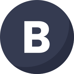 文字b icon