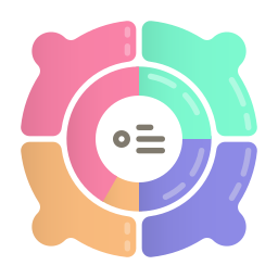 diagramme circulaire Icône