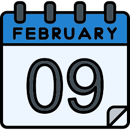 febbraio icona