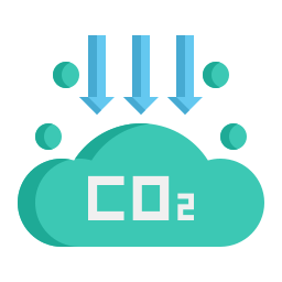 Greenhouse gas icon