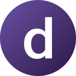 文字d icon