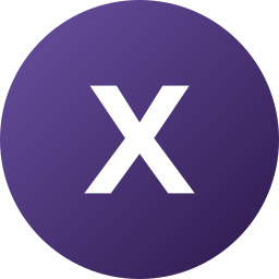 Letter x icon