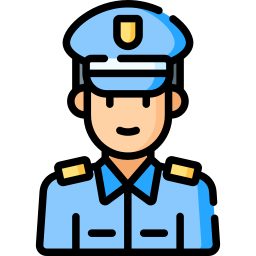 policía icono