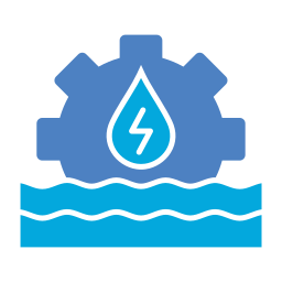 Hydro power icon