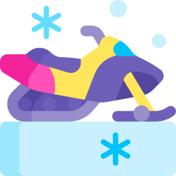 sneeuwscooter icoon