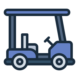 golf cart icona