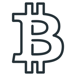 BItcoin sign icon