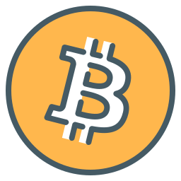 segno bitcoin icona