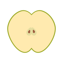Green apple icon