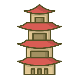 pagoda icono