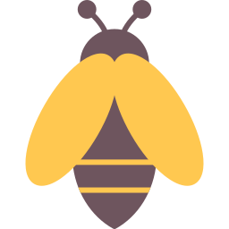 abeja icono