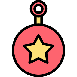 Christmas ball icon