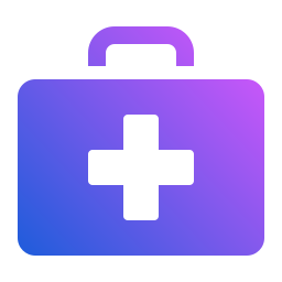 First aid kit icon