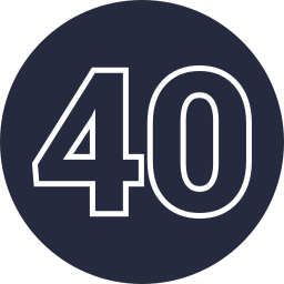 40 Ícone