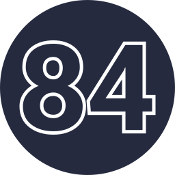 84 icon