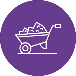 Wheelbarrow icon